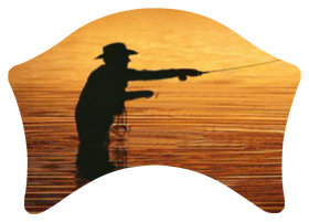 DABAN-321-BZ Gone Fishing (Man) Bronze